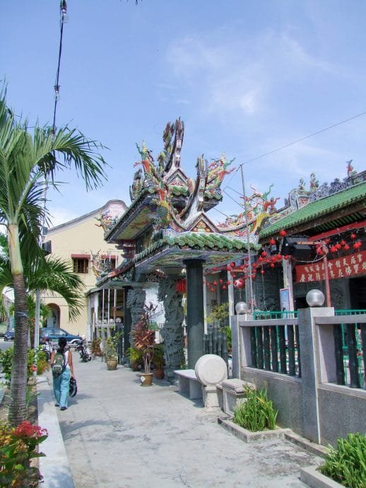 devant thean hou temple chinois penang malaisie