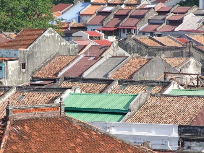toits georgetown penang malaisie