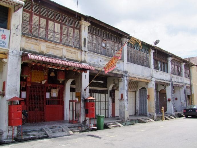 vieilles maisons georgetown penang malaisie
