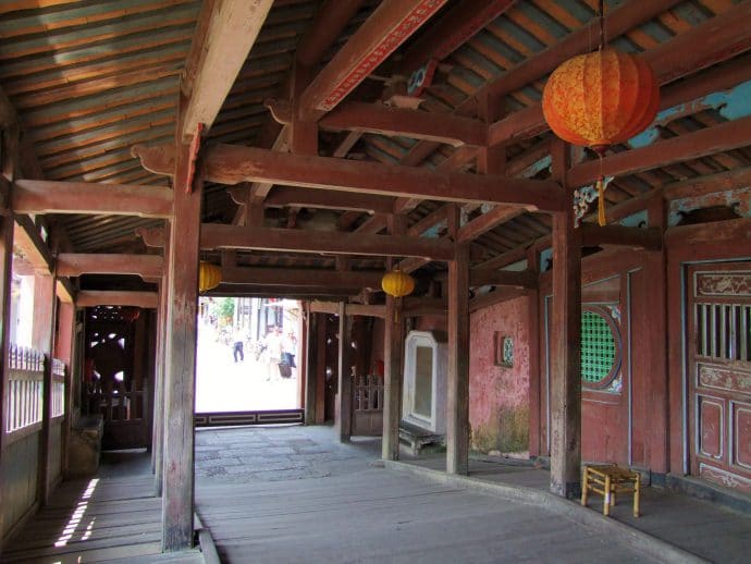 vieux pont japonais hoi an - vietnam