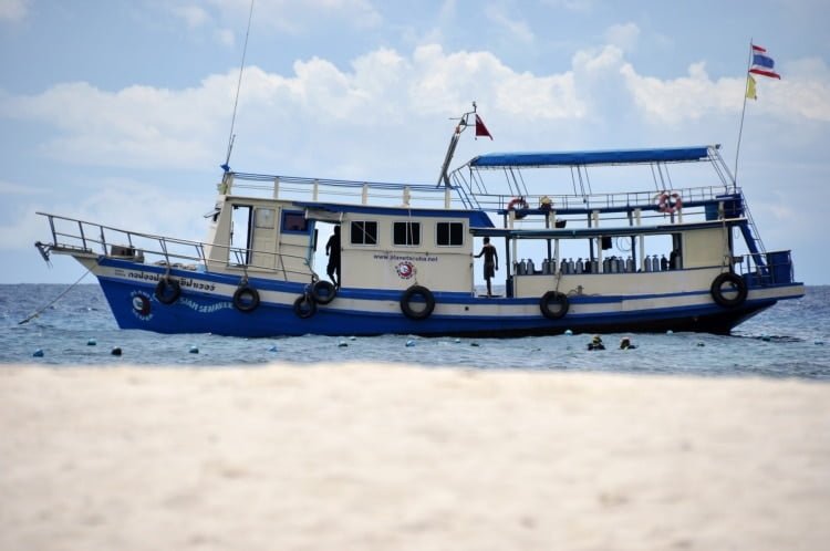 bateau ko nang yuan - ko tao - thailande