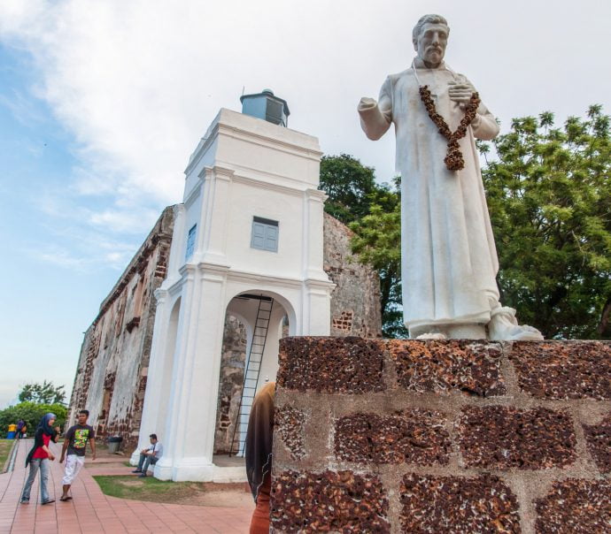 église st paul - malacca - malaisie