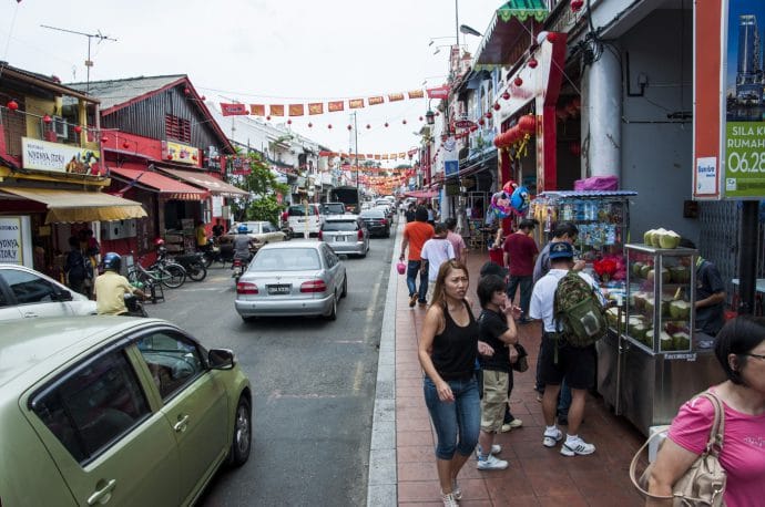 jonker street malacca - malaisie