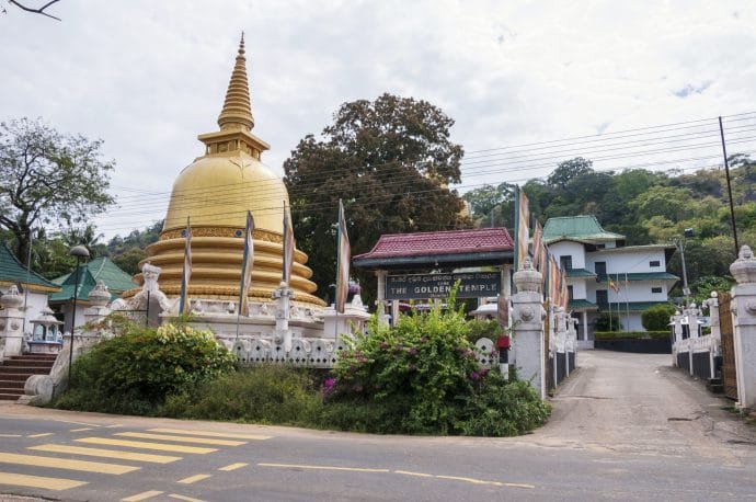 temple d'or - dambulla - sri lanka