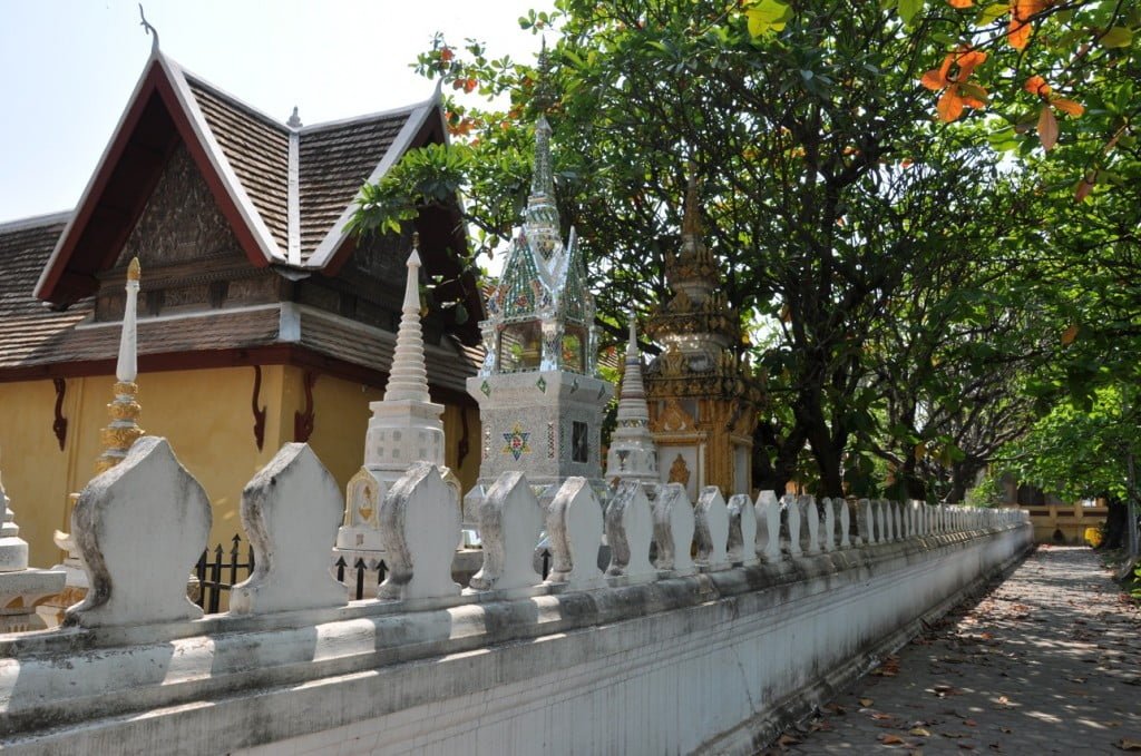 A côté du Wat Sisaket Vientiane Laos