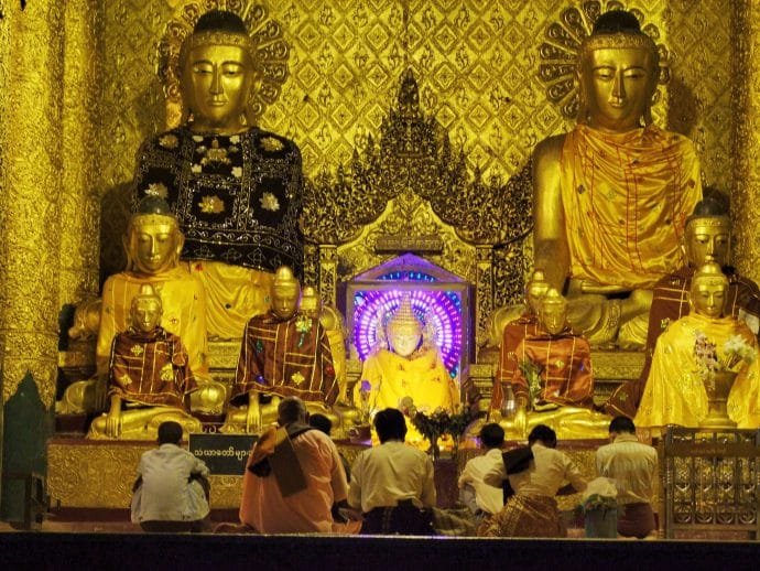 pagode shwedagon Yangon 2008 - Myanmar