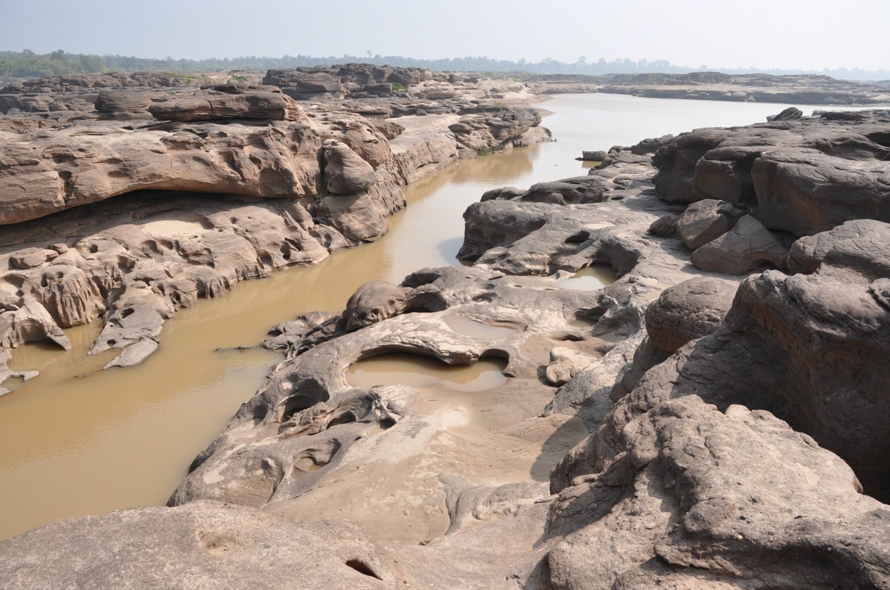 Sam-Phan-Bok-Ubon Ratchathani-Mekong-Thailande-Laos