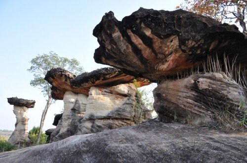 Sao Chaliang est ces formations de pierres en "champignons".