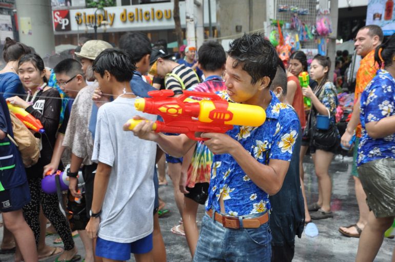 Songkran 2014 Silom