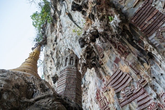 grotte kawgun hpa an birmanie