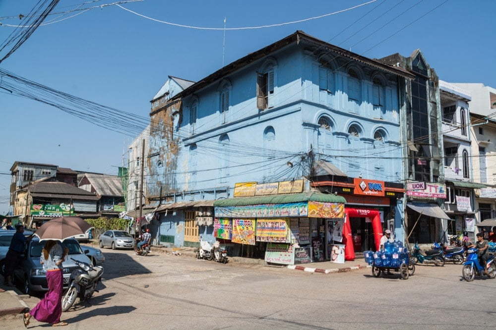 rue mawlamyine birmanie