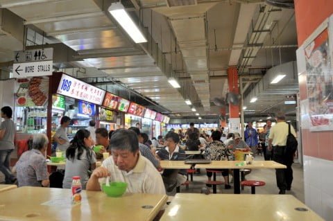 Food court Singapour