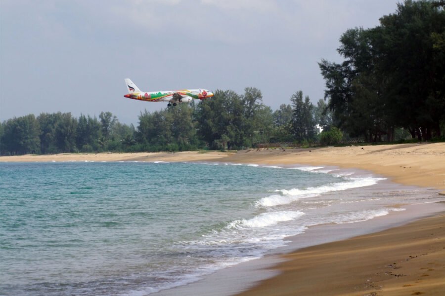 plage aéroport phuket