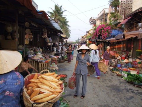 marché hoi an vietnam