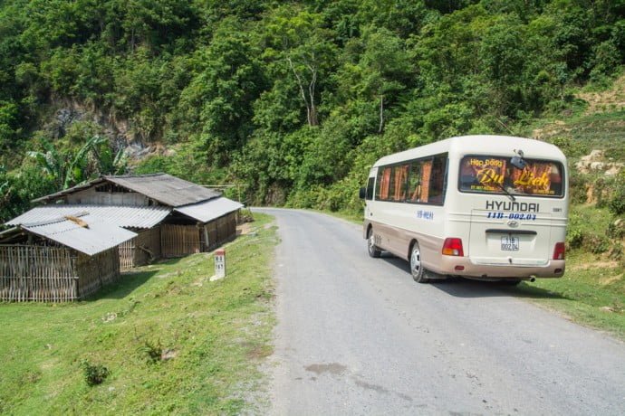bus typique nord Vietnam