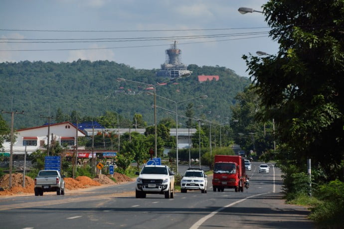 construction bouddha Mukdahan issan Thailande