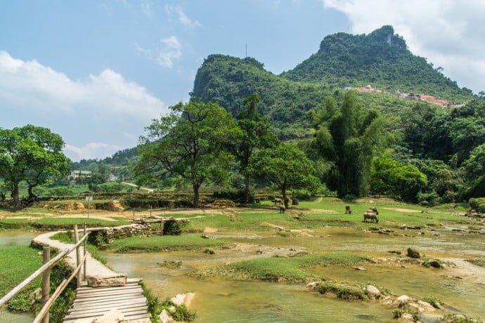 chutes ban gioc - Vietnam