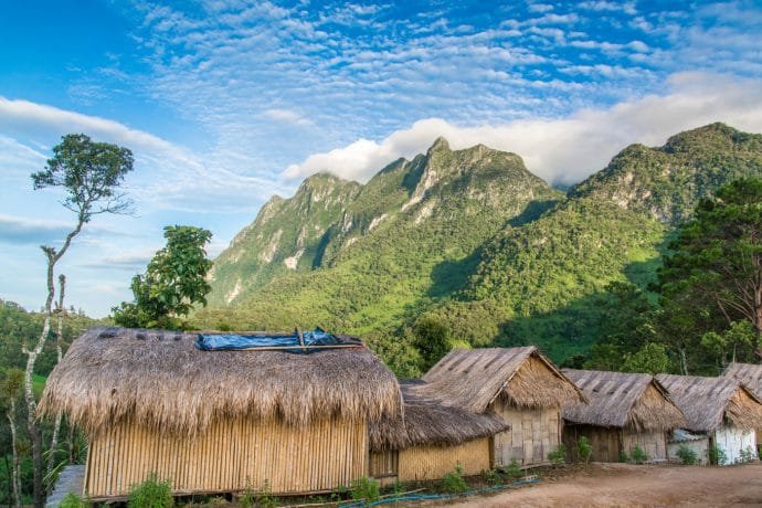 bungalows montagne chiang dao - thailande