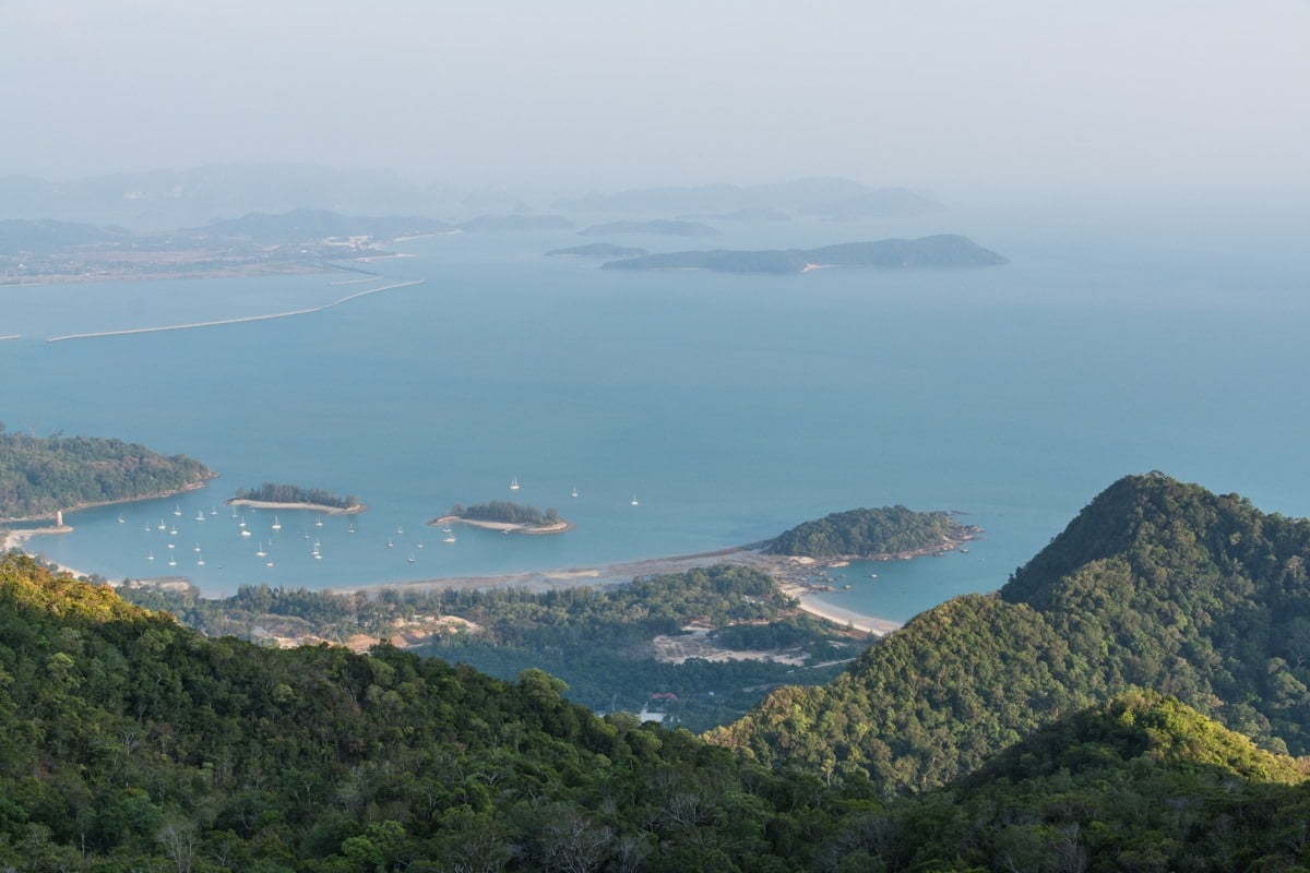 vue sur langkawi