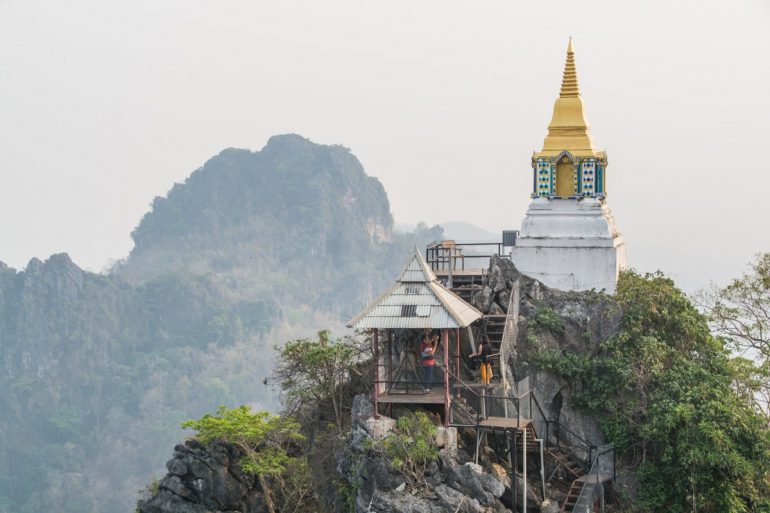wat phrabat pu pha daeng - lampang