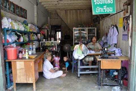 shophouse phetchaburi thailande
