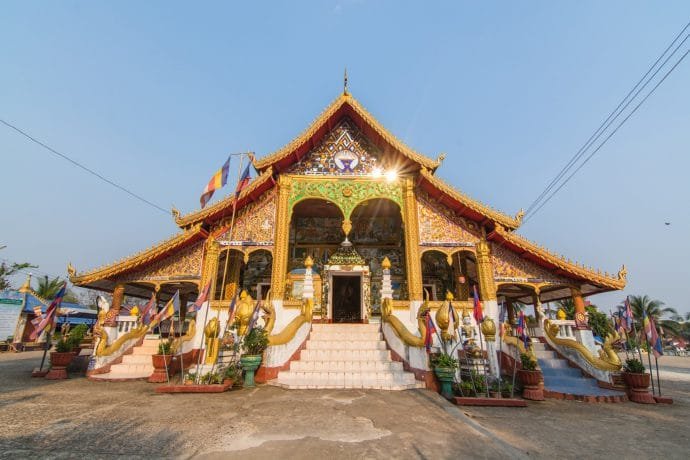temple huay xai - laos