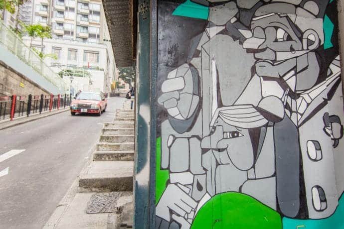 aberdeen street art - hong kong