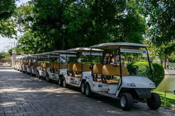 bang pa voiturette golf cart
