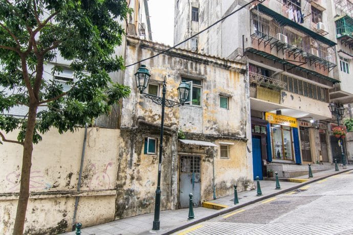 rue vieille ville - macao
