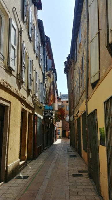 ruelle etroite millau blogtrip aveyron