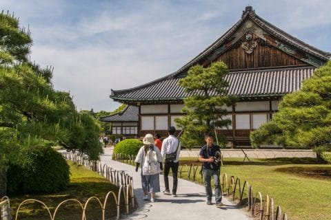 chateau nijo-jo kyoto - japon