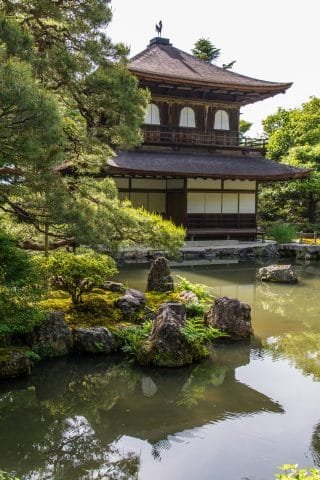 ginkaku-ji pavillon argent - kyoto