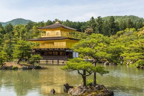 pavillon dorée kyoto