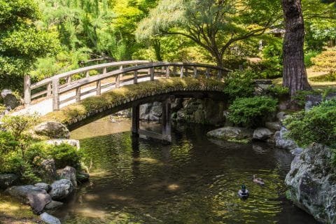 pont jardin interieur palais imperial kyoto