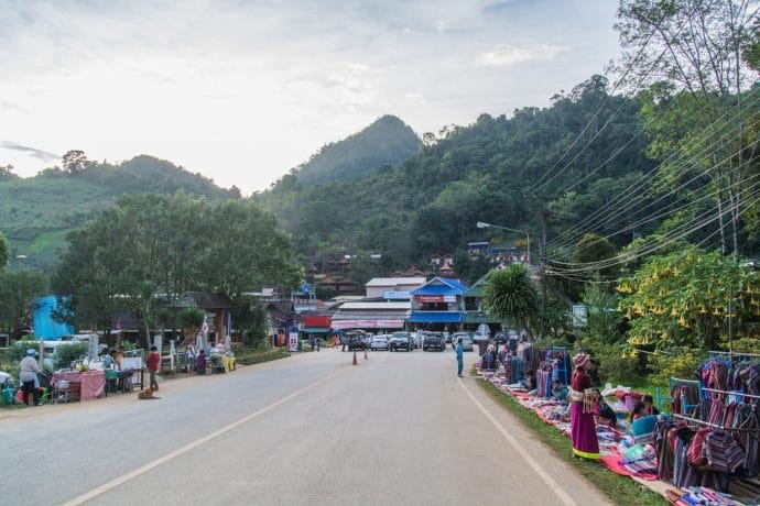 village ban khum doi ang khang - thailande