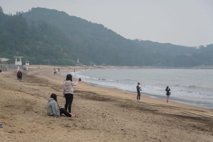 la plage de hac sa - macao