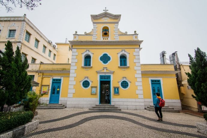 chapelle st francis xavier village coloane - macao