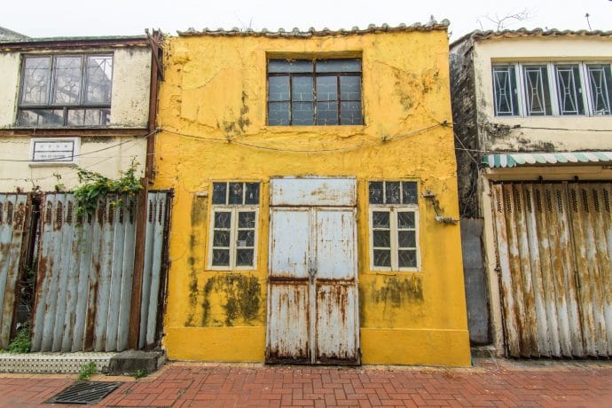 facade village coloane - macao