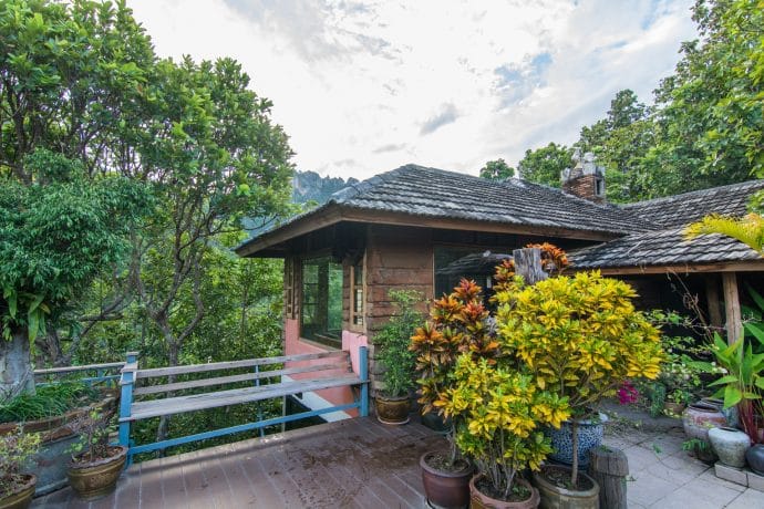 quartier moine wat chalerm phrakiat lampang