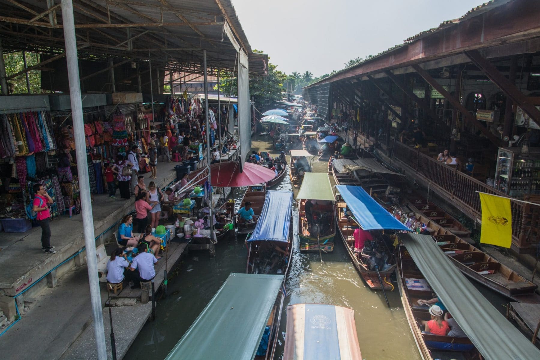 marché flottant de damnoen saduak