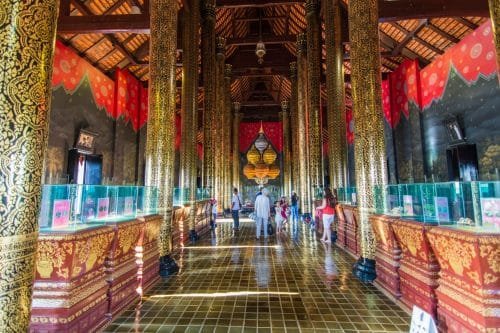 interieur pavillon royal ho kham luang royal park rajapruek - chiang mai