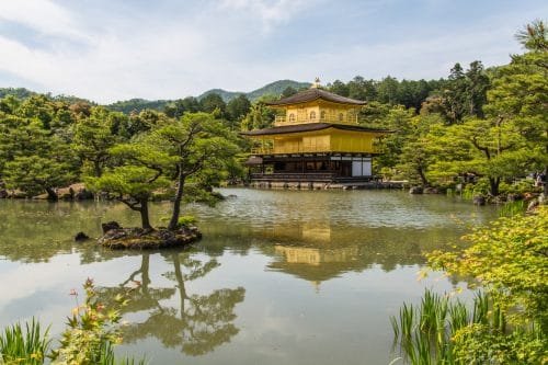 pavillon d'or kinkaku-ji kyoto - japon