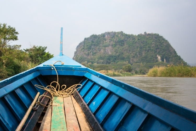 balade bateau riviere kok chiang rai