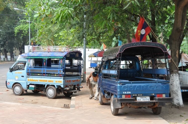 transport entre terminaux bus centre ville laos
