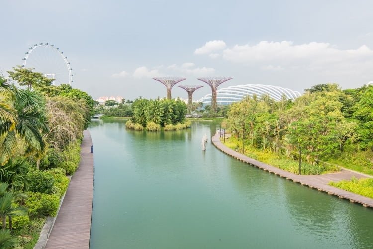 vue des jardins de la baie - singapour