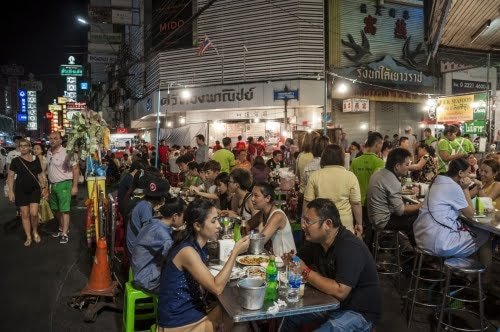 chinatown le soir restaurants rue bangkok