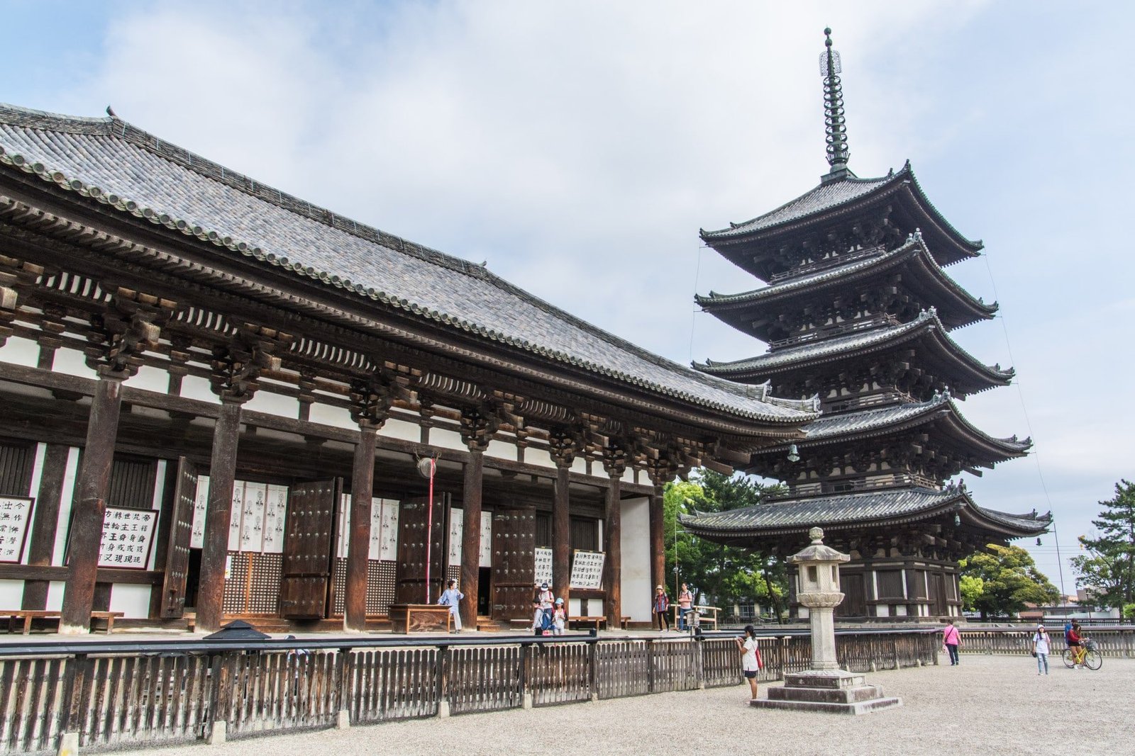 pagode goju-no-to et to-kondo temple kofuku-ji