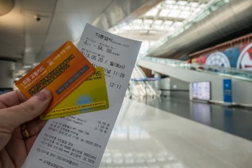 tickets train aeroport incheon seoul - coree du sud