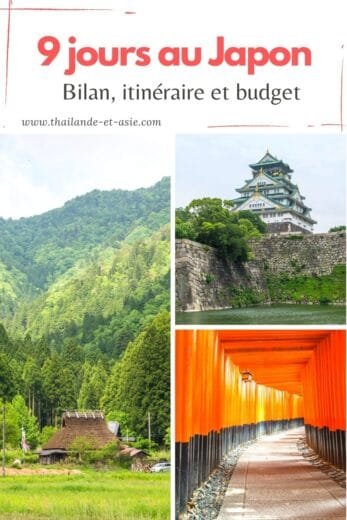 pinterest bilan itineraire budget 9 jours au japon