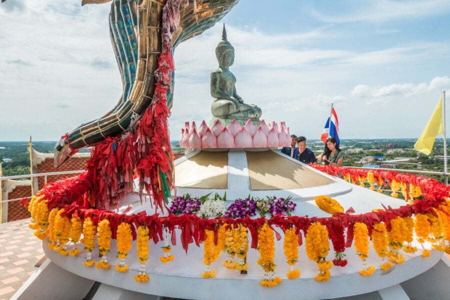 sommet tour Wat Samphran - nakhon pathom